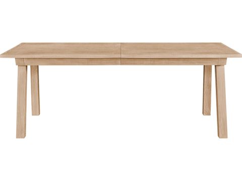 Universal Furniture Modern Farmhouse Miller Extendable Rectangular Wood ... with regard to Modern Farmhouse Miller Dining Table